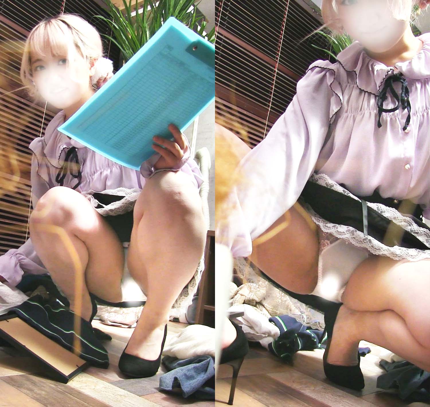 耳元で「 ヘ ン タ イ ♡ 」ご褒美ですか? あどけないあのコの秘密のパンティ